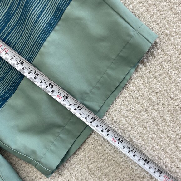 Y2K Tony Hawk Board Shorts Reflex Stretch Electric Blue / Teal Men Sz 32 Surf - Picture 8 of 13